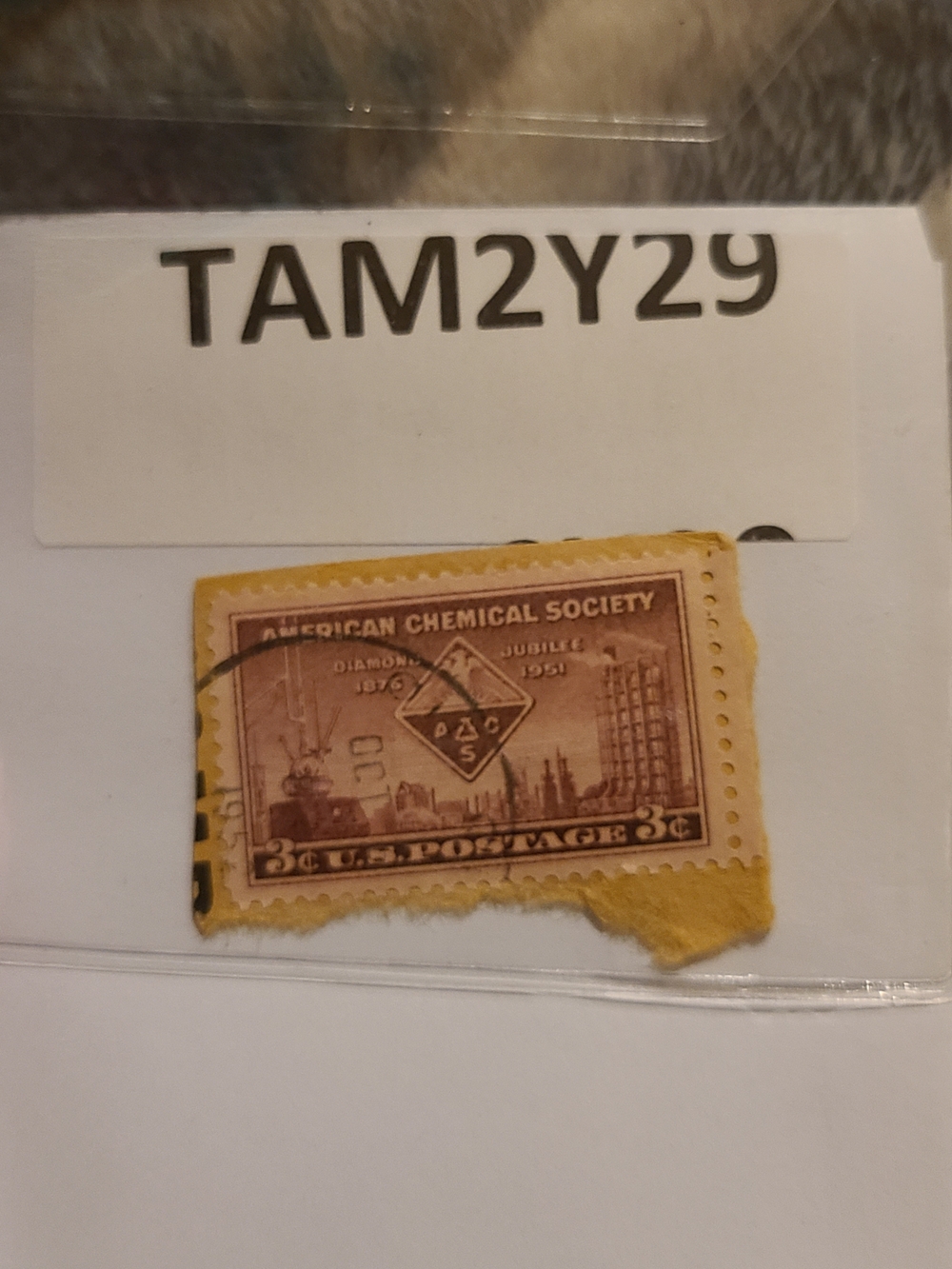 American Chemical Society 3¢ Postage Stamp